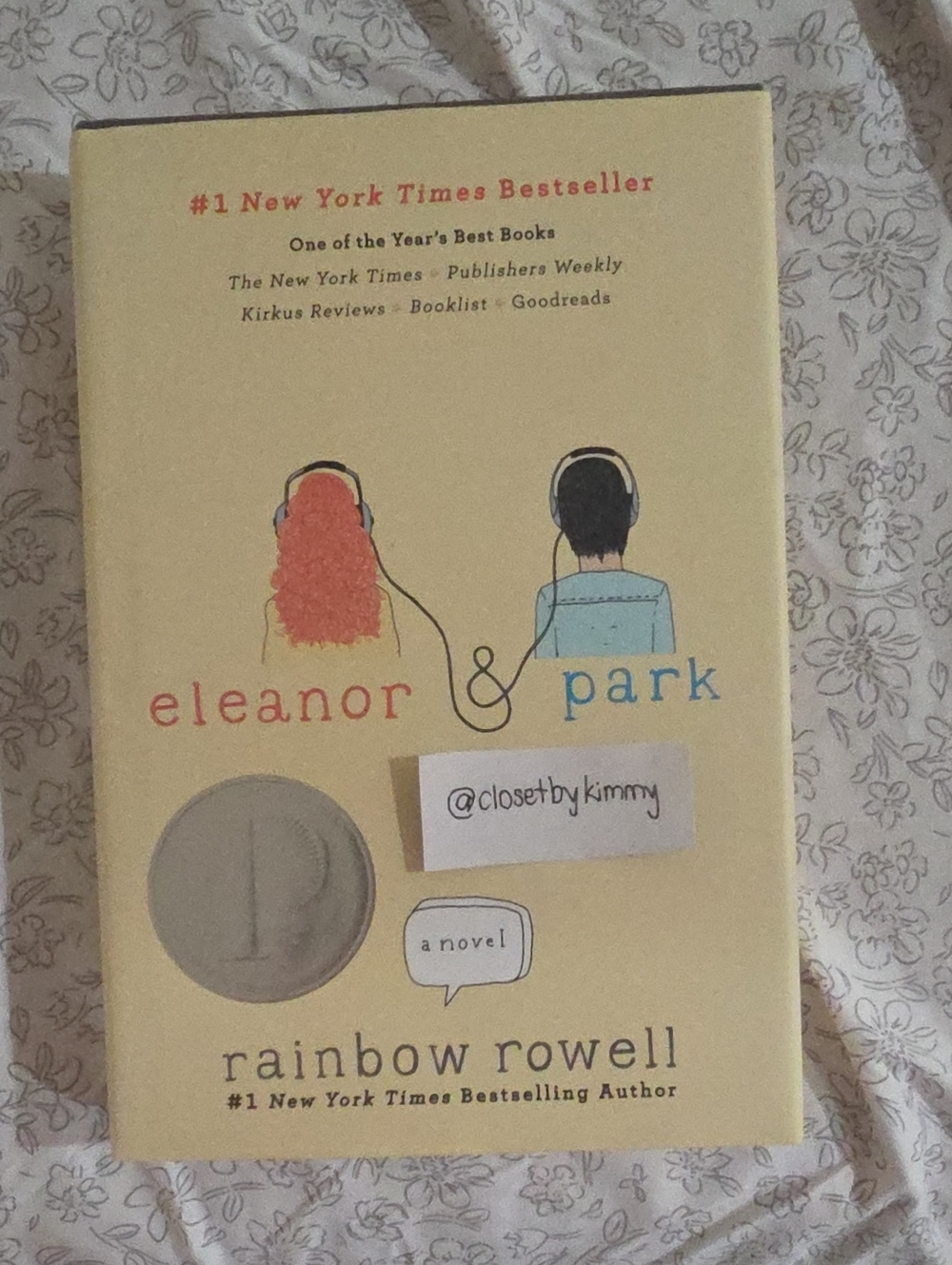 Eleanor & Park By Rainbow Rowell - Hardcover